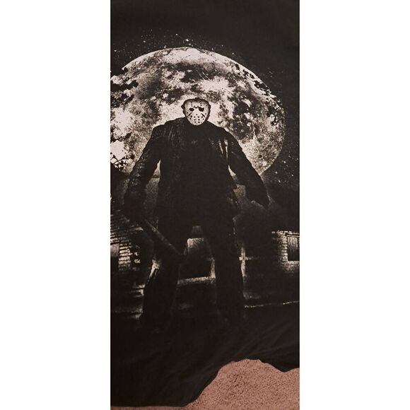 Jason Voorhees Moonlight big size 4XL by TeeFury-Preowned - Picture 2 of 3